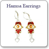 hamsa earrings